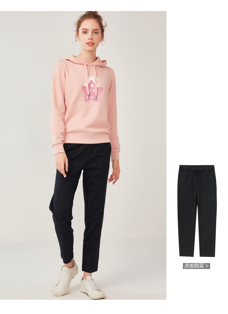 Sweatshirt femme GIORDANO    en Coton - Ref 3217554 Image 22