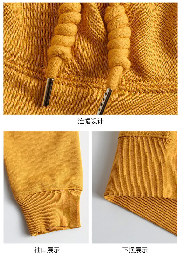 佐丹奴 男女款印花连帽卫衣 图6