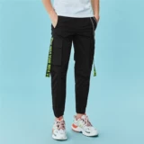 Zo Danu's Multi -Sagns Men's Elastic Army Green Paiting Mens Wants Bants Backs Bants 04110001