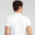 Giordano polo áo sơ mi nam màu sắc mới phù hợp với ngắn tay ve áo Paul áo sơ mi nam đơn giản POLO shirt 01018238