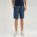 Giordano quần short denim nam eo mỏng phần mỏng jeans nam mùa hè đàn hồi eo quần 01108215 áo thể thao Cao bồi