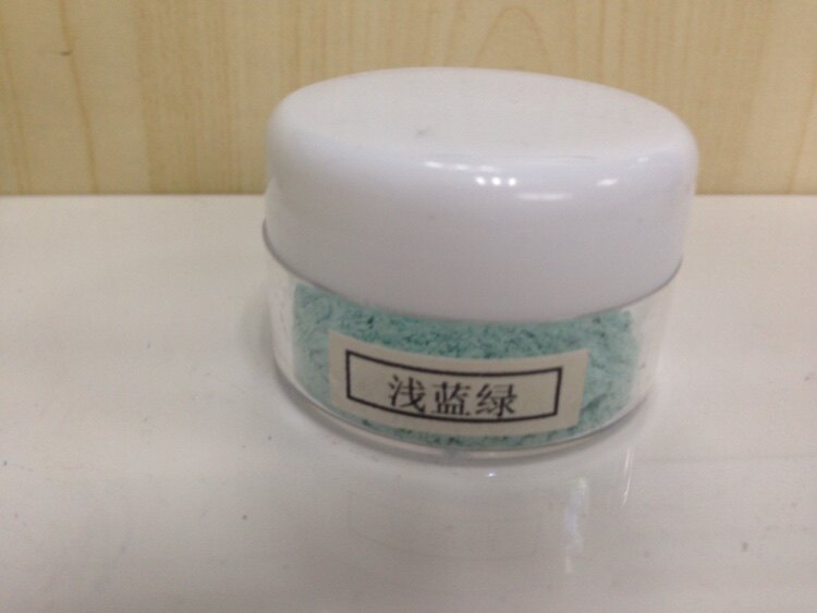色粉 浅蓝绿瓷器修复专用材料  瓷器修复材料 李海英工作室