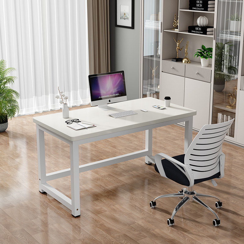 Computer Desk, Home Desktop Desk, Simple Office Desk, Bedroom Study Desk, Student Writing Desk, Simple Double Desk