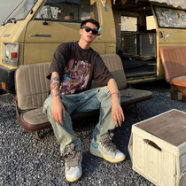 2022 Summer new poster movie boomer Korean version loose with high street wind male and female lovers