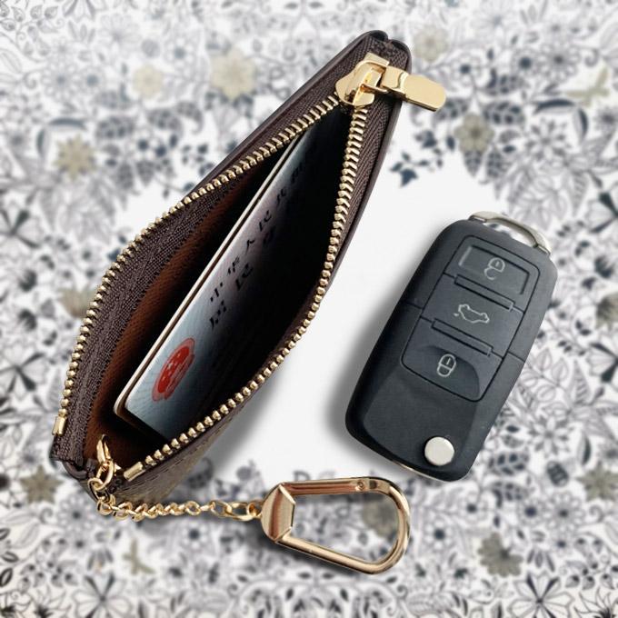 Mini Ultra-Thin Zipper Wallet for Men and Women, Classic Card Holder, Coin Purse, Key Holder, Simple and Stylish Car Accessory Mini Ultra-Thin Zipper Wallet for Men and Women, Classic Card Holder, Coin Purse, Key Holder, Simple and Stylish Car Accessory
