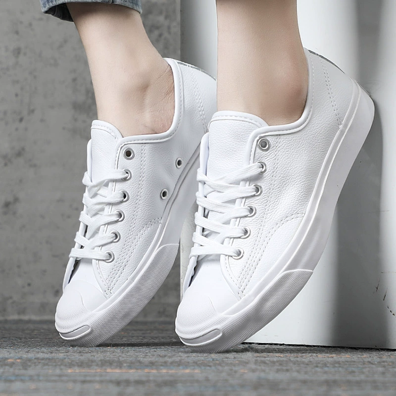 Converse Giày converse nam giày nữ 2020 giày thể thao mới giày đế thấp màu trắng giày thường giày thể thao 164225 - Dép / giày thường