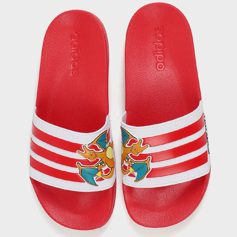 adidas Dép Adidas nam và nữ giày mùa xuân mới Pokémon Pikachu chung dép FW0073 - Dép thể thao