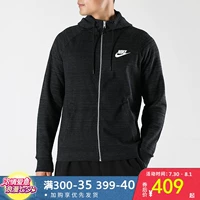 NIKE Nike áo khoác dài tay nam 2018 mùa thu mới áo khoác thể thao giản dị AQ8392-010 - Áo khoác thể thao / áo khoác áo khoác the thao nam adidas