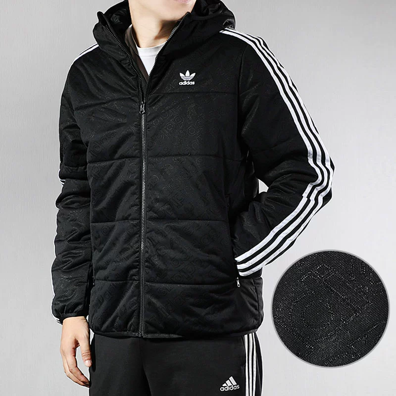 Trang web chính thức của Adidas clover cotton cotton 2019 mùa đông mới áo khoác ấm áp mùa đông quần áo thể thao - Quần áo độn bông thể thao