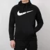  Nike quần áo áo len nam 2019 mùa hè quần áo thể thao trùm đầu áo thun dài tay BQ8106-063 - Thể thao lông cừu / jumper hoodie đỏ Thể thao lông cừu / jumper
