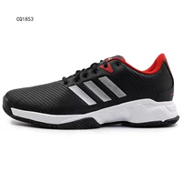 Giày thể thao nam Adidas 2018 mùa thu giày thể thao giày cầu lông thấp để giúp thoáng khí cho giày tennis CQ1853 giầy thể thao