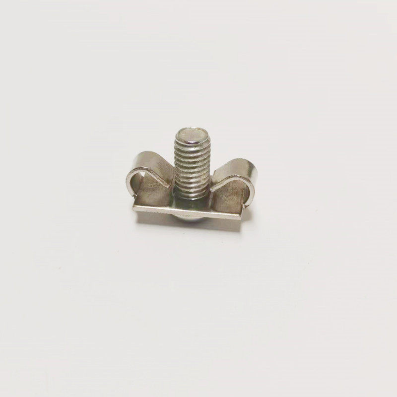 Aluminum profile accessories EU elastic button 30 40 aluminum frame built-in button M8 aluminum concealed elastic button