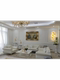 Italian Light Luxury Bedroom Bedside Crystal Wall Lamp All-Copper Living Room Background Wall Hotel Model Room Corridor Aisle Lamp