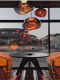 High-Brightness Led Staircase Lava Chandelier, Large Villa Loft Duplex Living Room Long-Line Chandelier, Dining Room Bar Counter Lamp