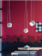 Small Drum Chandelier Nordic Modern Designer Living Room Dining Room Cafe Creative Personality Art Clothing Store Multi-Head Lighting Fixtures