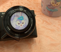 Cartoon lens cap for Sony Canon mirrorless camera 49mm 58mm lens cap
