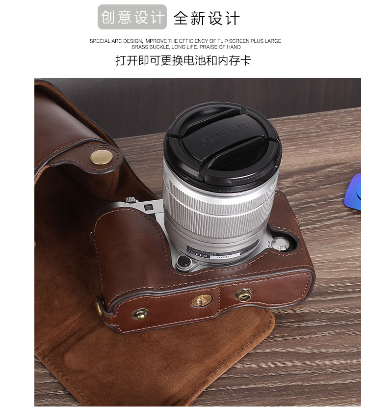 Fuji XA5 túi máy ảnh XA3 XA1 XA2 XA10 XA20 XT10 XT20 bao da bảo vệ đơn vi - Phụ kiện máy ảnh kỹ thuật số balo vanguard