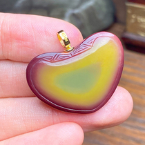  Xiaozhujia South red agate Salt source agate pendant carving Wu Taoist Guanyin Buddha Public landscape Shanzi brand Peony flower brand