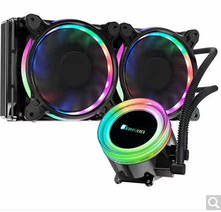 Jonsbo Joseber TW2 240 (601 version) one-piece CPU water-cooled radiator RGB seven color streaming light