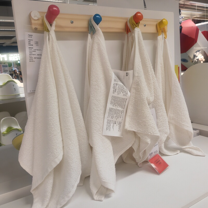 Ikea Klima Small Square Towel, White Face Towel, Children's Saliva Towel, Highly Absorbent, Clean, 30X 30cm Ikea Klima Small Square Towel, White Face Towel, Children's Saliva Towel, Highly Absorbent, Clean, 30X 30cm
