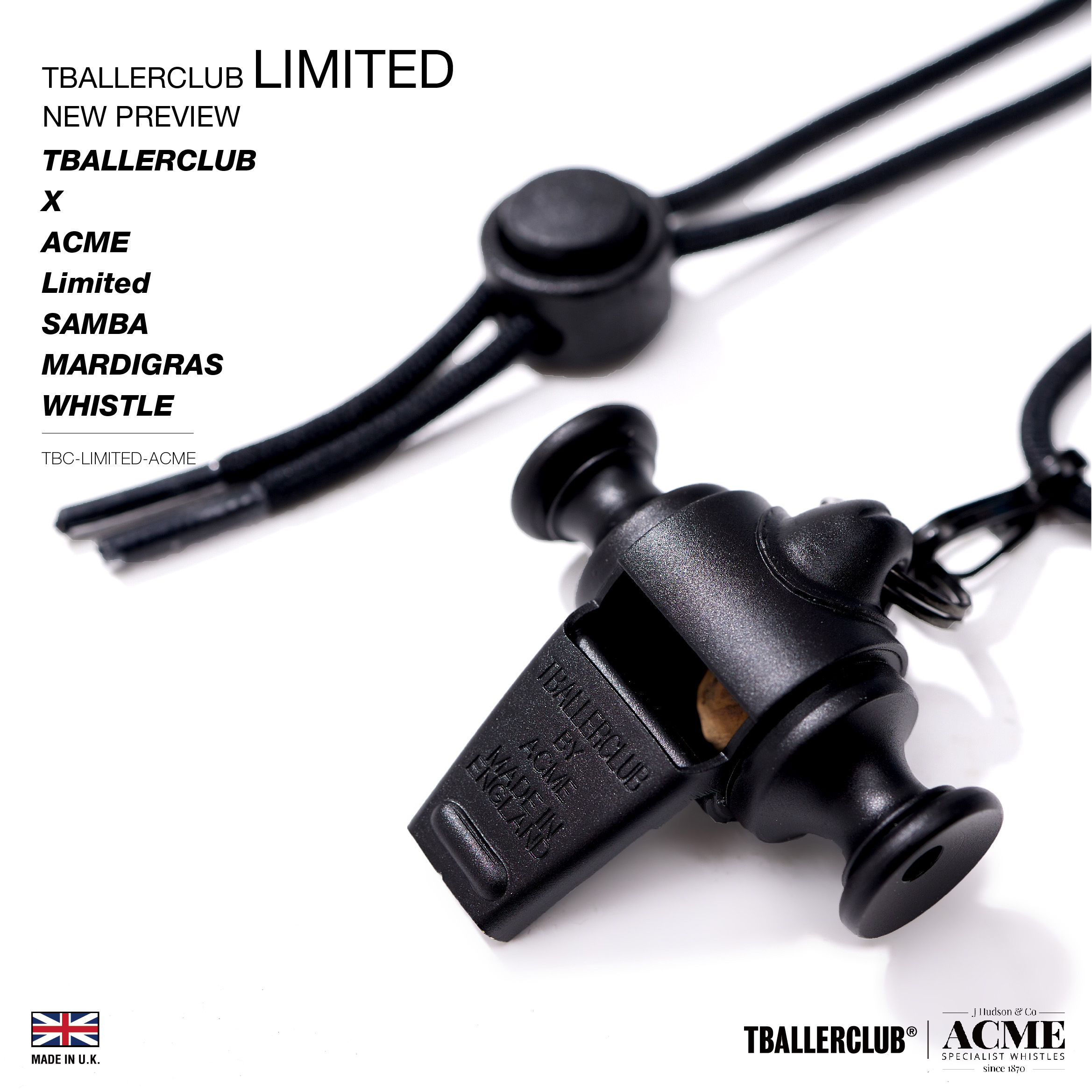 TBALLER ACME JOINT WHISTLE METAL PURE COPPER BRITISH SYSTEM RED FOOTBALL COACH REFEREE PROFESSIONAL WHISTLES