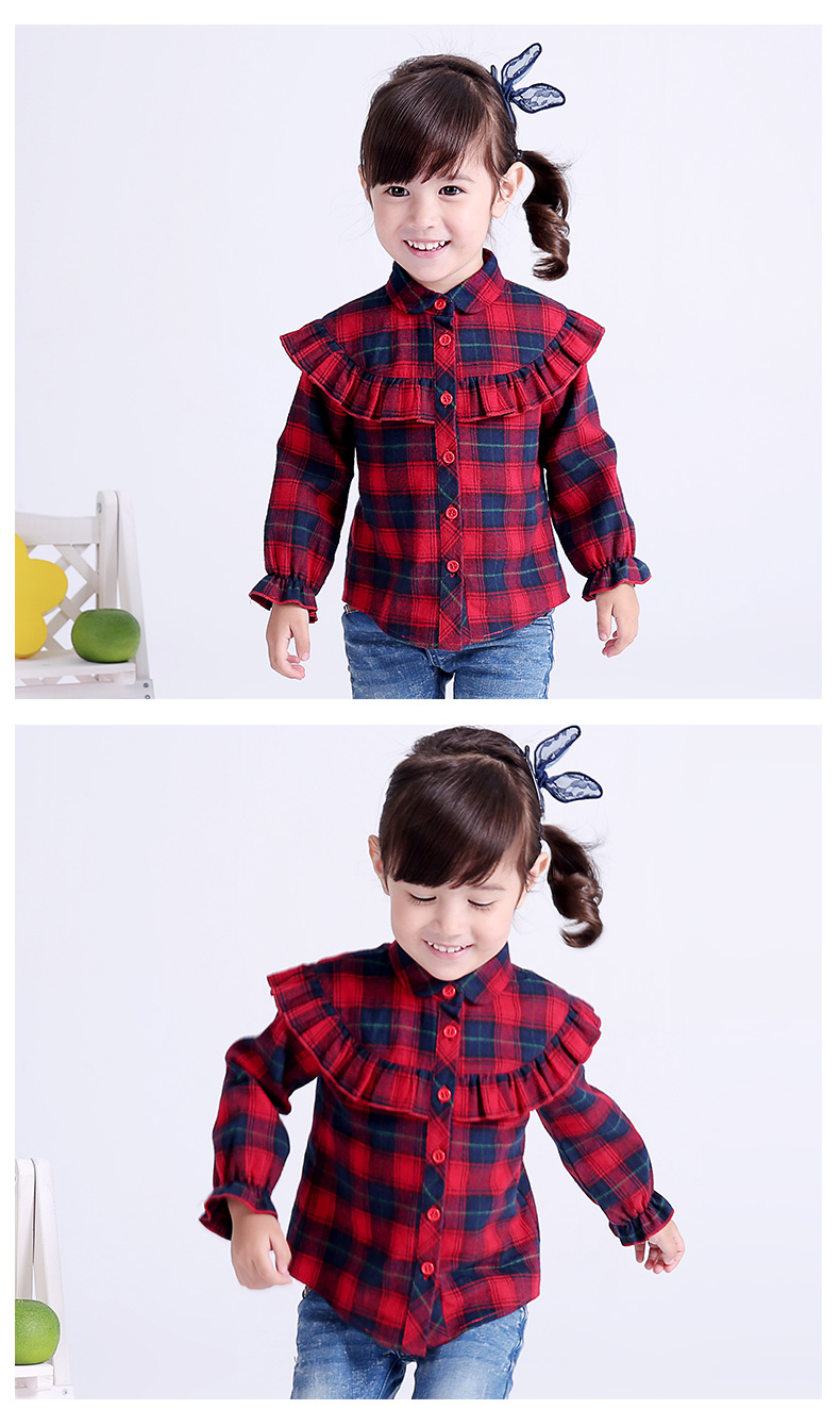 Chemise fille DEESHA à manche longue - Ref 2088594 Image 16