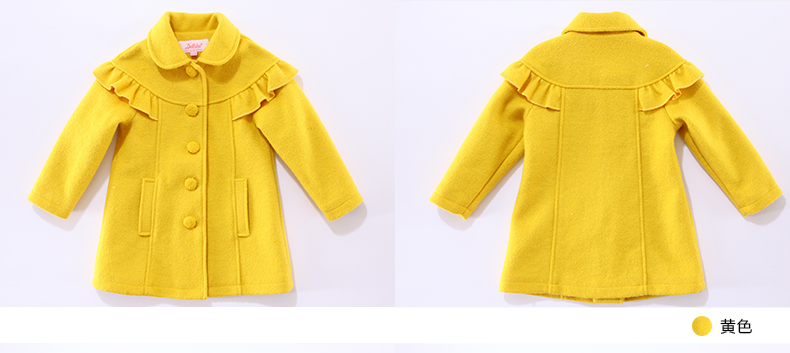 Manteau pour fille DEESHA en mélange - Ref 2161963 Image 24