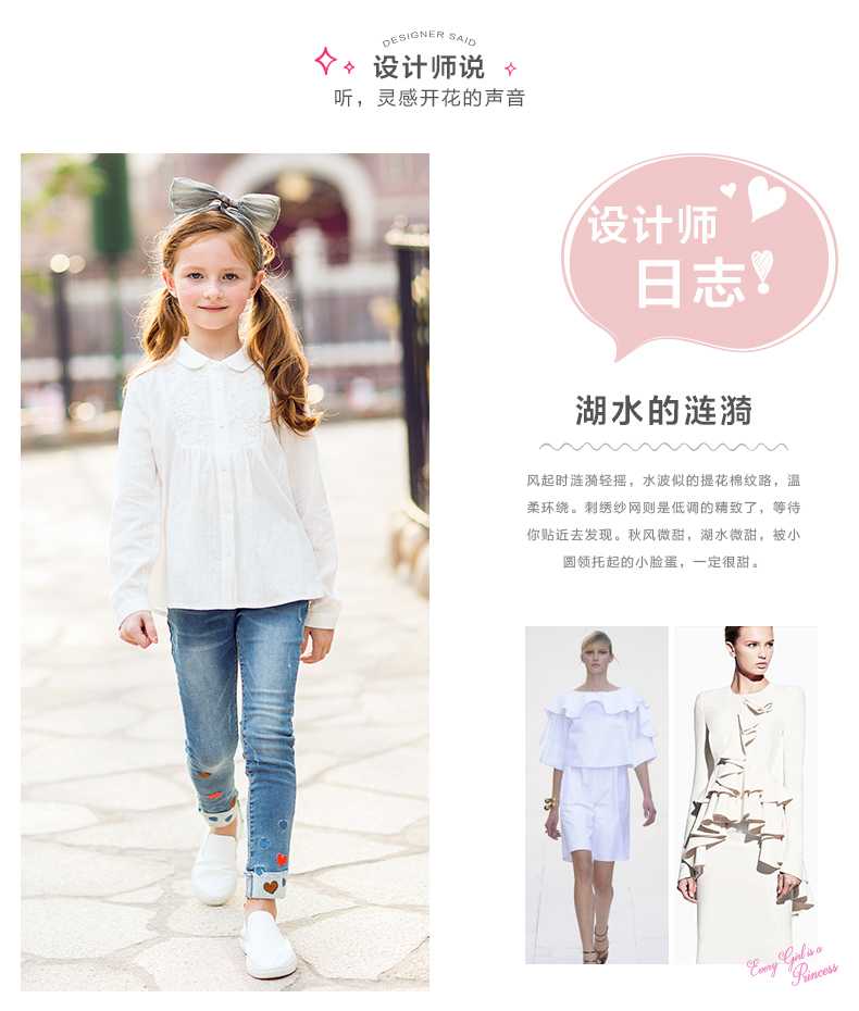 Chemise fille DEESHA à manche longue - Ref 2084431 Image 15