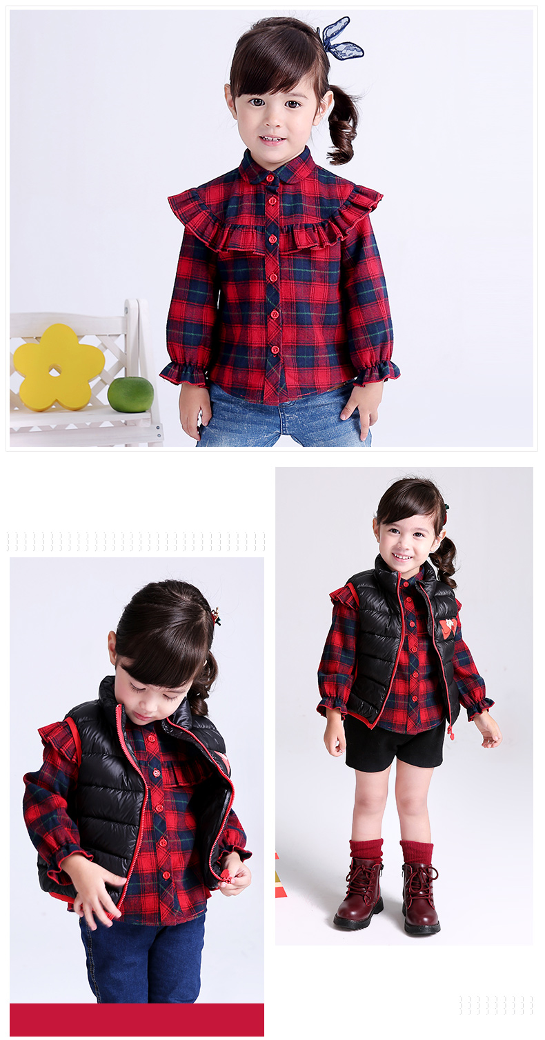 Chemise fille DEESHA à manche longue - Ref 2088594 Image 14
