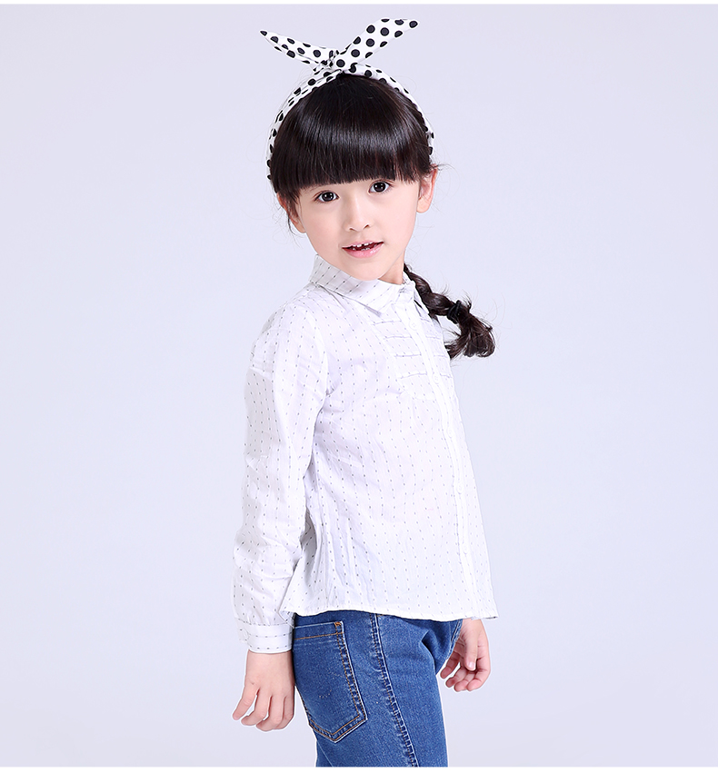 Chemise fille DEESHA à manche longue - Ref 2084802 Image 23
