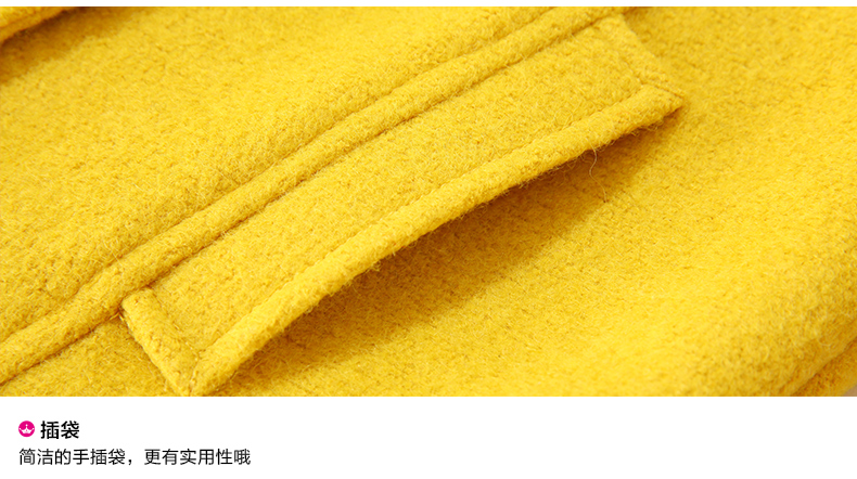 Manteau pour fille DEESHA en mélange - Ref 2161963 Image 28