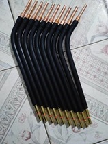 Gas-guaranteed welding gun lengthened elbow barrel thick not hot hand 50cm long 200 350 500