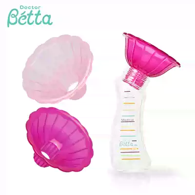 Japan imported betta bottle accessories funnel beett flower type funnel milk leak-proof pink household