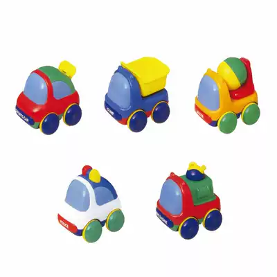 Toyroyal Japanese Royal toy baby fitness mini toy car car truck car truck police car fire truck
