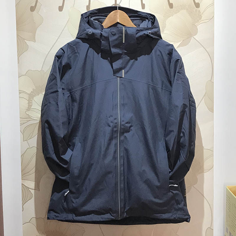 Pathfinder stormtrooper men's autumn and winter outdoor men's Gore-Tex two-piece velvet detachable three-in-one stormtrooper