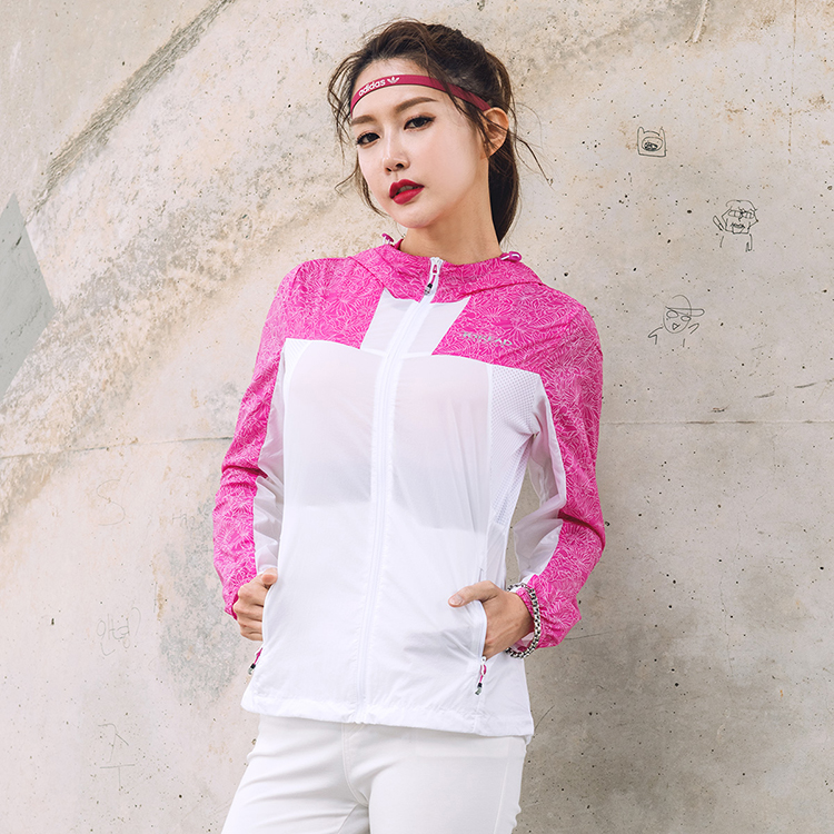 Pathfinder Skin Coat Woman Spring Summer Outdoor Breathable Woman resistant UV sunscreen jacket TAEG82794