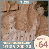 Japanese womens pajamas womens summer cotton gauze suspenders nightclothes thin new ladies students sweet girl home clothes