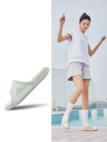 [Женская модель] модель A-контрастного цветового белого мелкого хакика