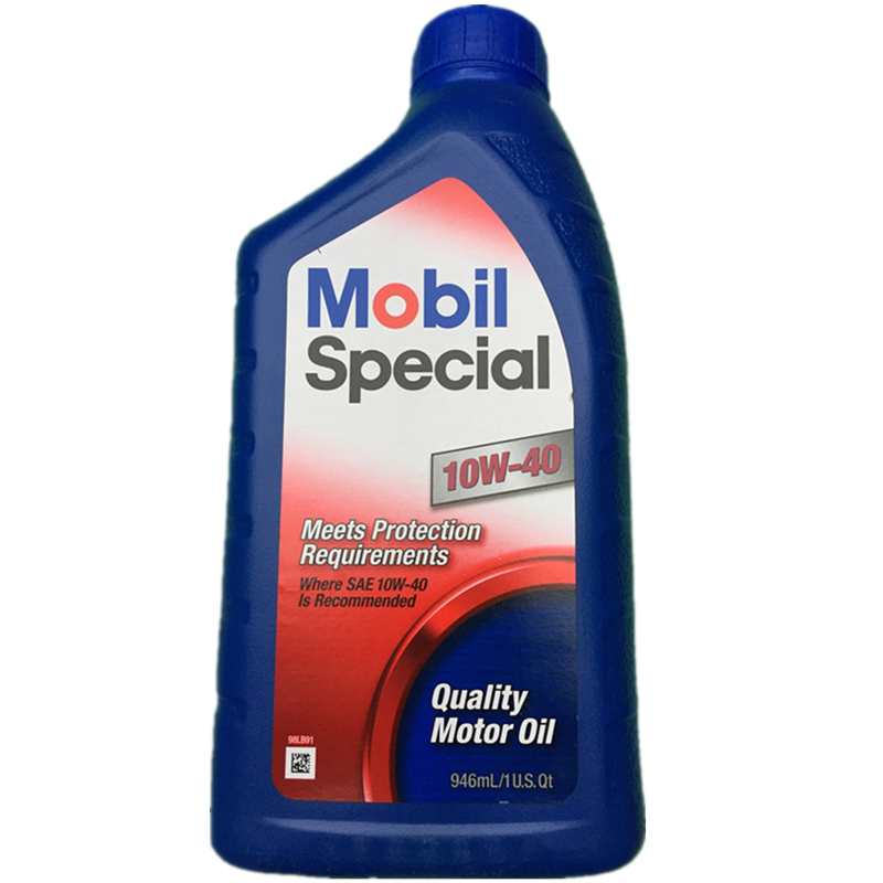 Original installation Mobil Four Seasons General specials 10W-40 SN Engine oil clear stock Special
