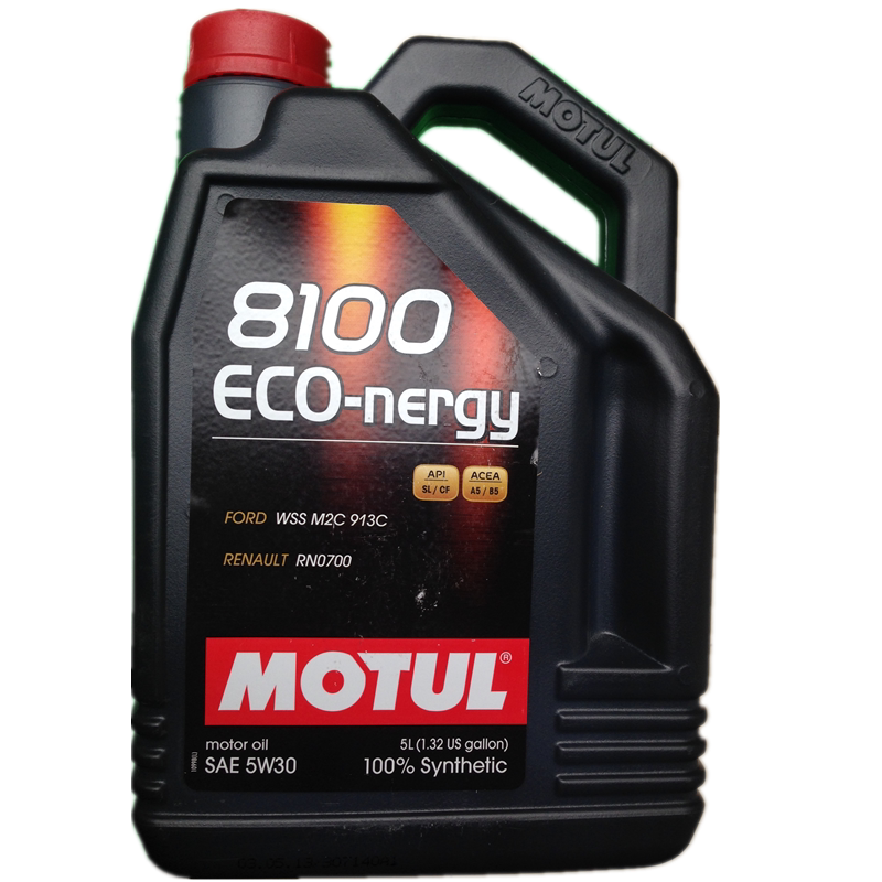 Original fit French Mott 8100 ECO-nergy energy saving 5W-30 5L FULL SYNTHETIC CAR OIL