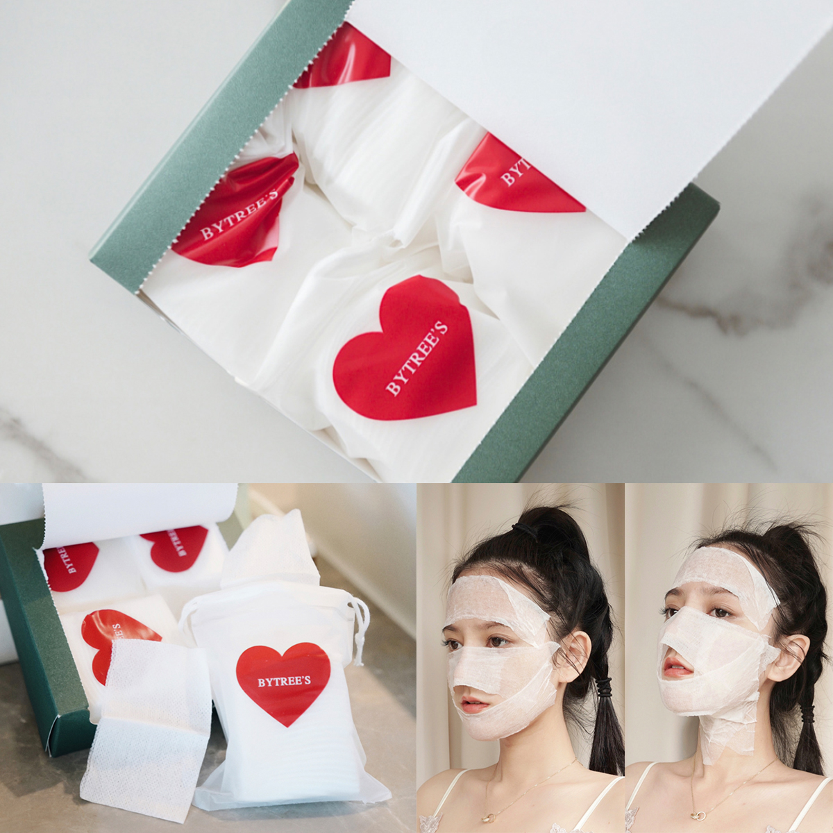 Bercuz silk mummy wet dressing cotton special thin section 50 pieces * 4 ultra-provincial water stretch 3 pieces full face