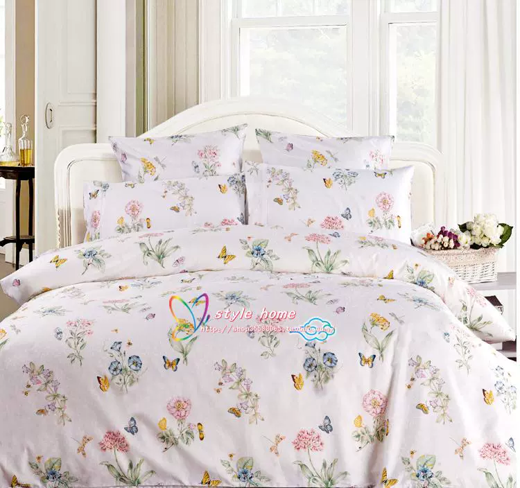 60 vải cotton Ai Cập tích cực in ấn và nhuộm bông satin in hoạt động và nhuộm chăn bông có thể được tùy chỉnh để tăng - Quilt Covers bộ chăn gối