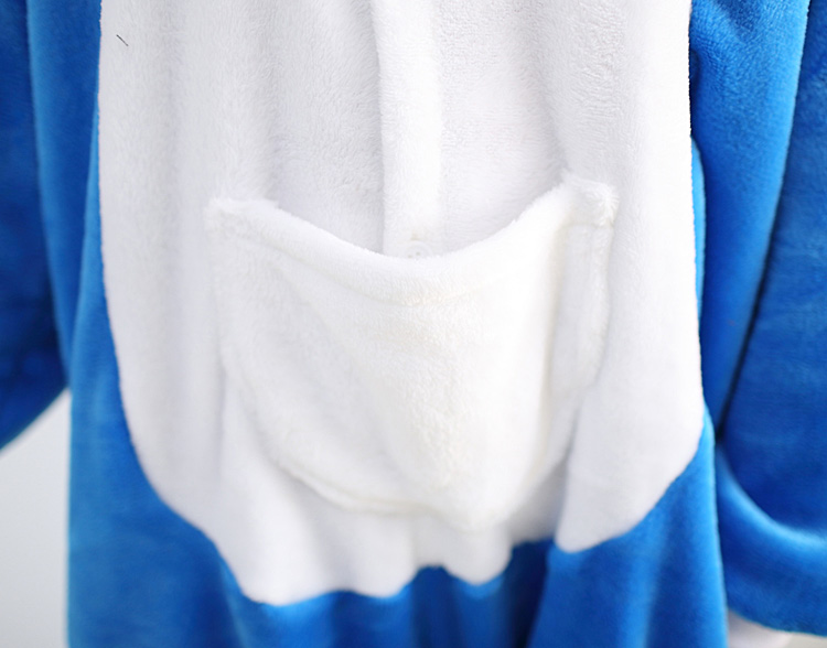 Phim hoạt hình Doraemon flannel robot mèo động vật đồ ngủ một mảnh nam và nữ mùa thu và mùa đông trang phục biểu diễn nhà đồ lót basic