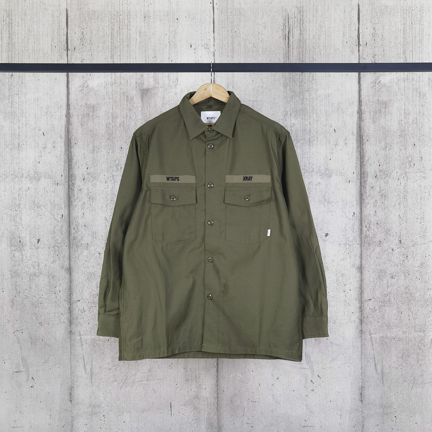 ジャケット・アウター WTAPS CBW / LS / COTTON. SATIN 242WVDT-SHM01-BLACK-_1.jpg?