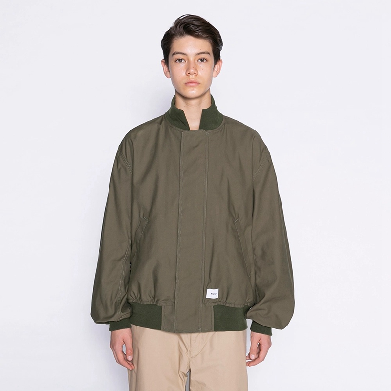 WTAPS WD JACKET NYCO SATIN CORDURA オリーブ 【公式通販】