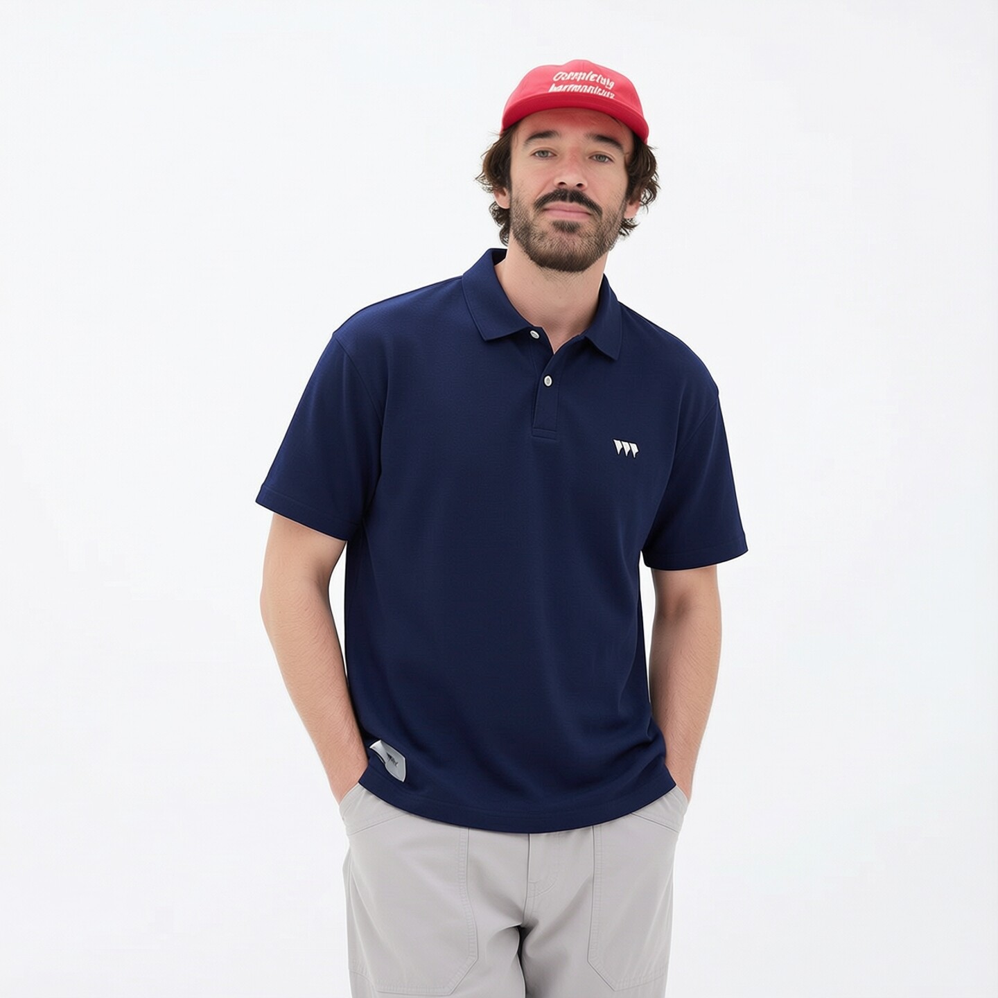四季出品国仓WTAPS ACADEMY 02 SS POLY日系纯色休闲Polo衫男25SS评价