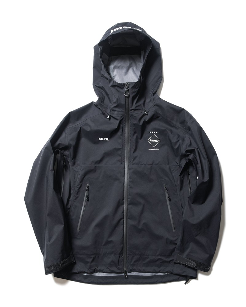 四季出品现货FCRB 3LAYER WARM UP JACKET连帽防水冲锋衣男款23SS评价