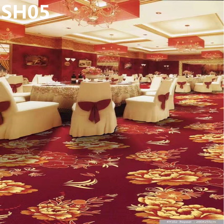Thảm đầy đủ phòng ngủ khách sạn sảnh hành lang sảnh KTV kỹ thuật điện ảnh in chăn nylon thảm trải phòng ngủ