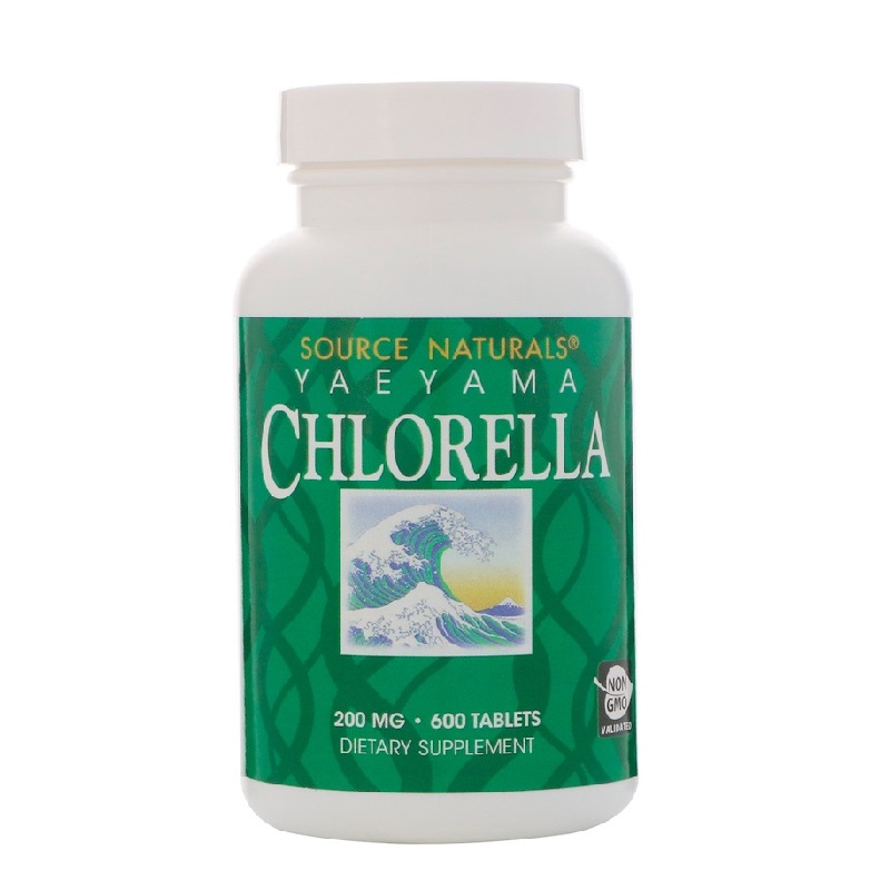 Source Naturals Yaeyama broken algae in the United States promotes health 200mg 600 pieces