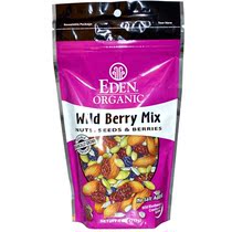 Now American Eden Foods organic wild berry mixed nut seeds and berries 113g